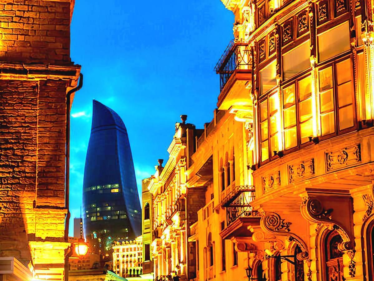 Econom Maxim Hotel Баку Екстериор снимка